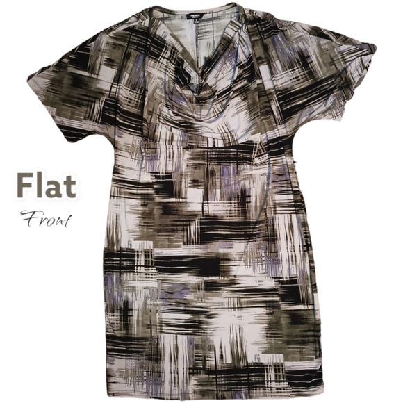 Premise Cowell Neck Half Sleeve Sheath Dress - Picture 11 of 12